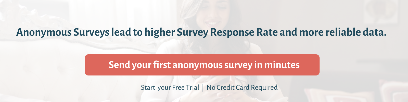 Send anonymous survey lead to higher survey response rate