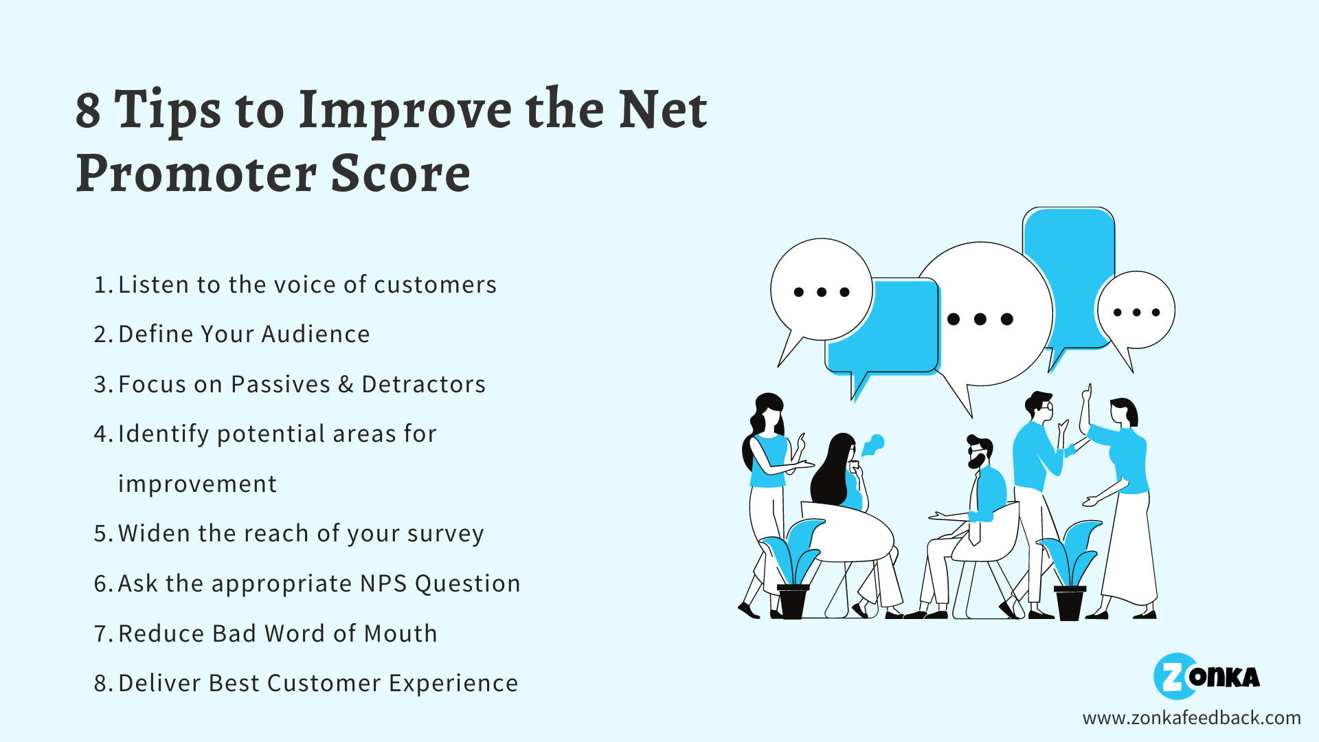 8 Tips to Improve the Net Promoter Score 