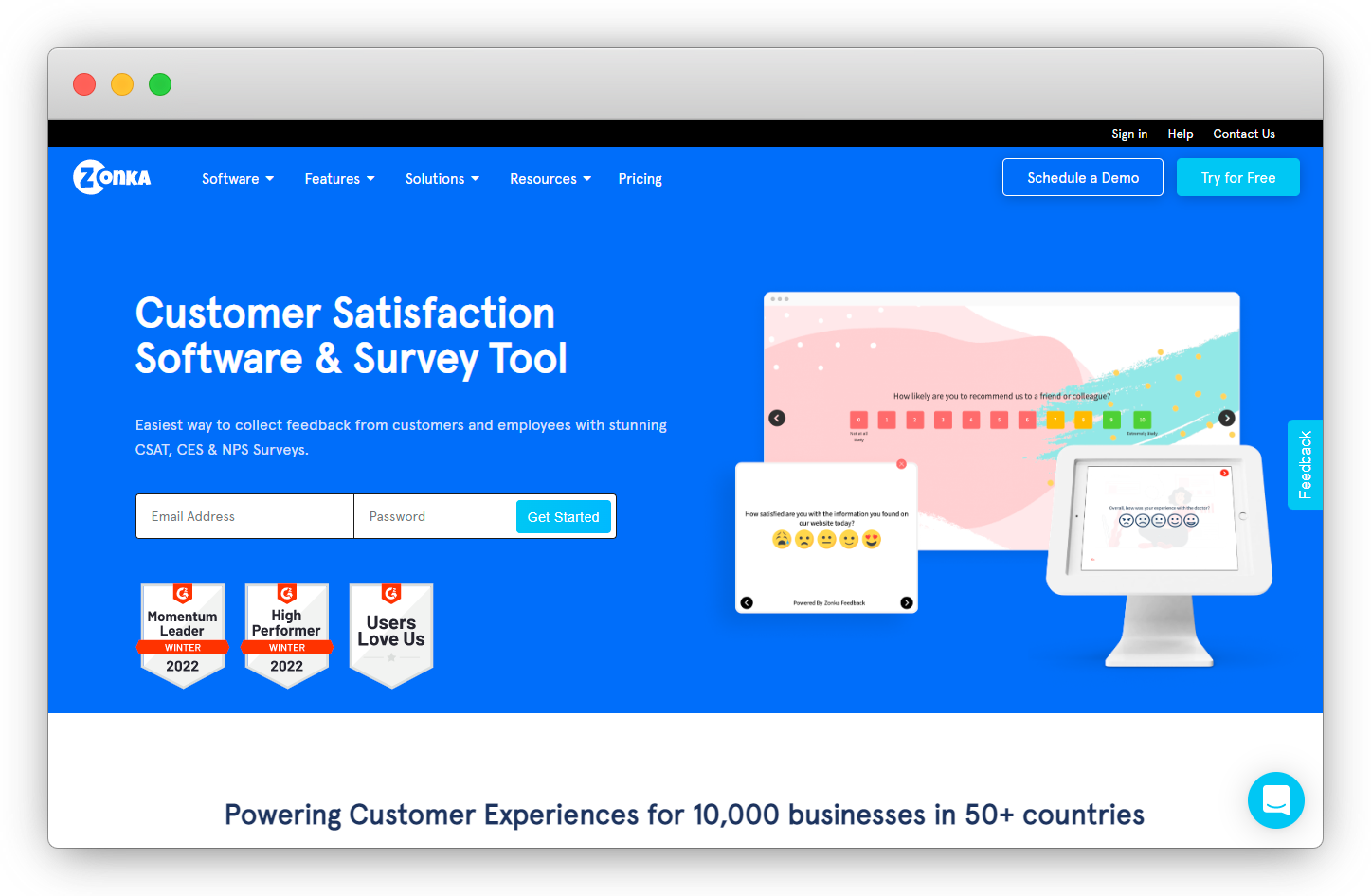 Zonka Feedback Customer feedback tool for small business