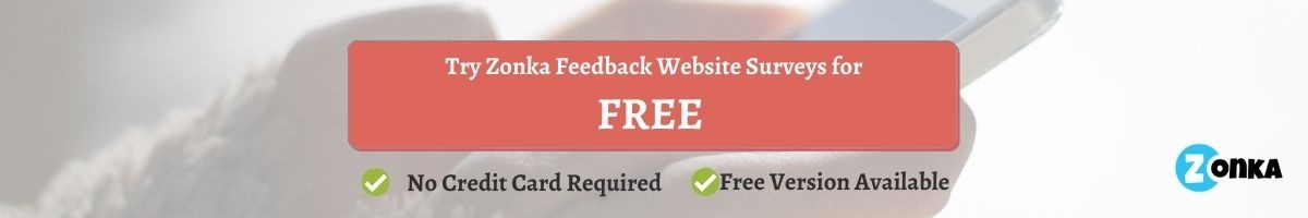 Zonka Feedback Free Website Surveys