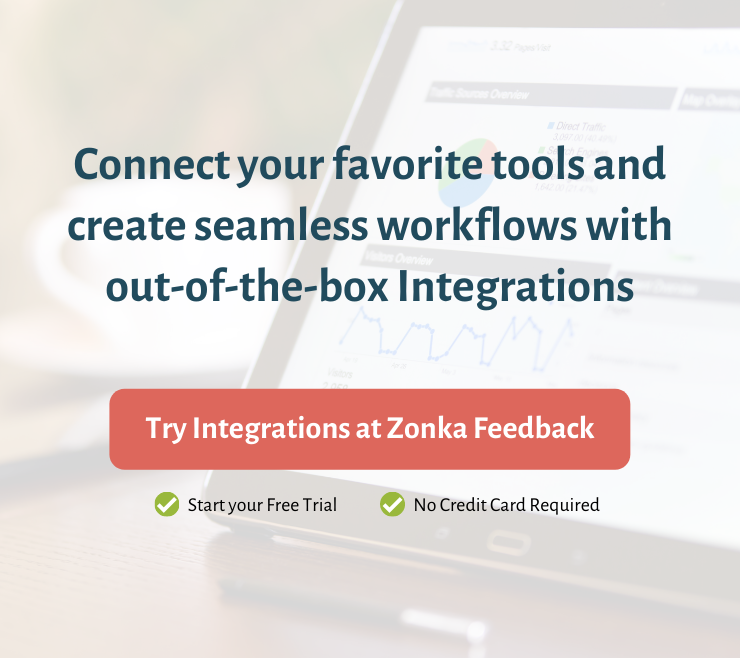 Integrate tools with Zonka Feedback to create workflows