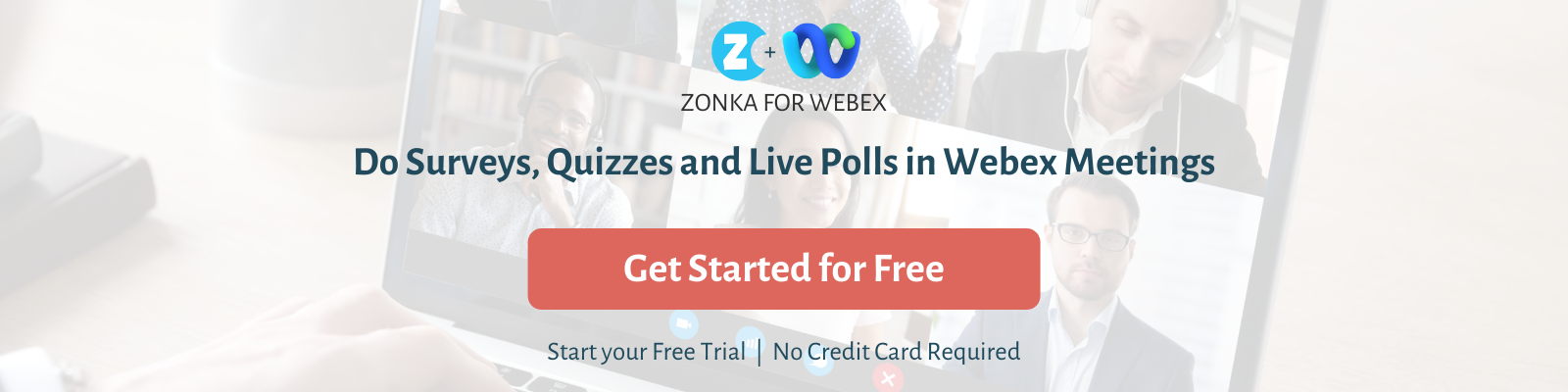 Webex + Zonka Feedback CTA